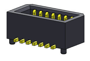 08-50 पिन श्रीमती बोर्ड टू बोर्ड कनेक्टर पिच 0.80 मिमी UL94V0 PA69T