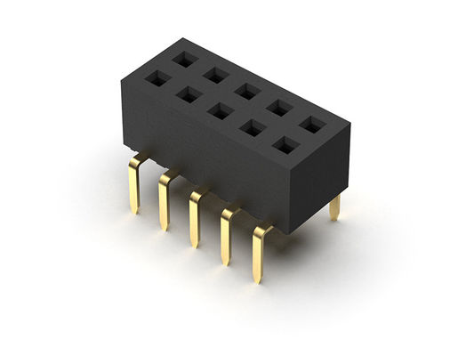 DIP TYPE पिन फीमेल हैडर कनेक्टर फीमेल हैडर सॉकेट 2.00mm डुअल रो