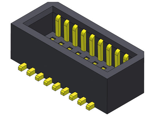 08-50 पिन श्रीमती बोर्ड टू बोर्ड कनेक्टर पिच 0.80 मिमी UL94V0 PA69T