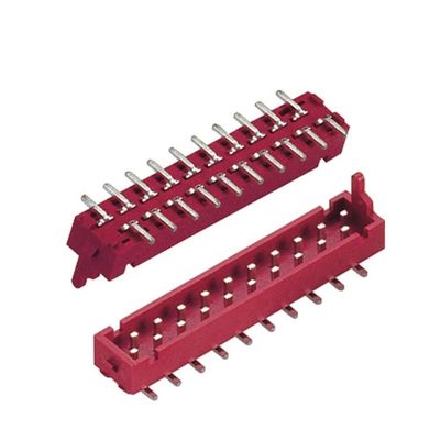 1.0Amp IDC हैडर कनेक्टर माइक्रो मैच पुरुष SMT टाइप 2-22 पिन TE338728 बदलें